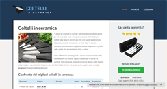 Desktop Screenshot of coltelliinceramica.org